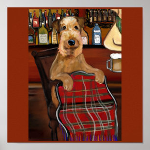 Airedale Terrier     Poster