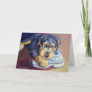 Airedale Terrier Pup Cards