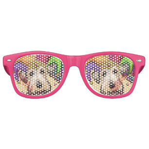 Airedale Terrier Retro Sunglasses