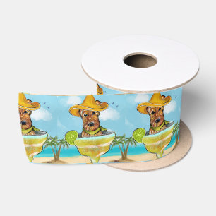 Airedale Terrier Satin Ribbon