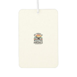 Airedale Terrier Shirt Vintage Dog Lover Graphic_1 Air Freshener