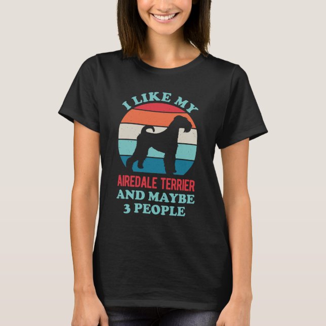 Airedale Terrier T-Shirt (Front)