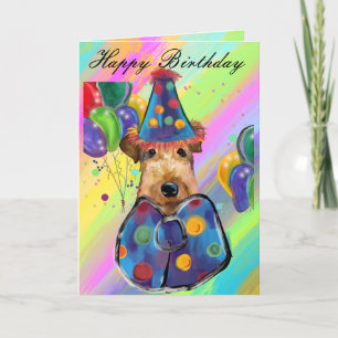  AIREDALE TERRIER           THANK YOU CARD
