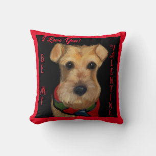 Airedale Terrier       Throw Pillow