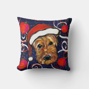 AIREDALE TERRIER        THROW PILLOW