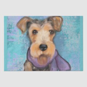 Airedale Terrier Tissue Paper