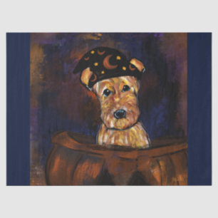 AIREDALE TERRIER TISSUE PAPER