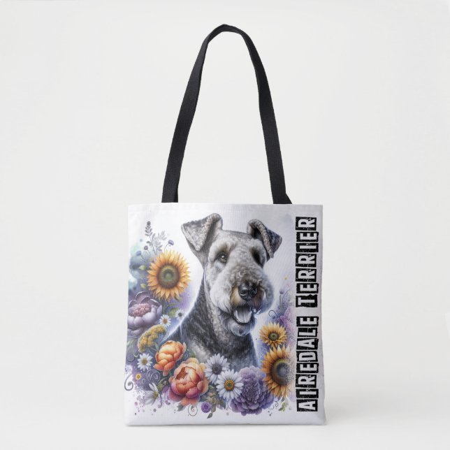 Airedale Terrier Tote Bag (Front)