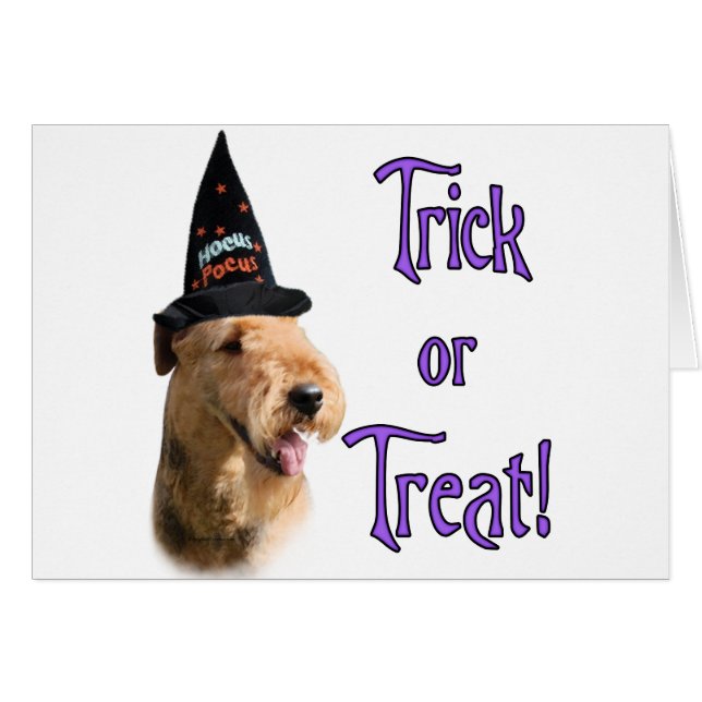 Airedale Terrier Trick (Front Horizontal)