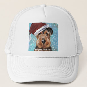 AIREDALE TERRIER TRUCKER HAT