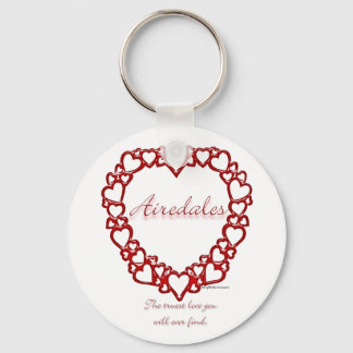 Airedale Terrier True Love - Keychain