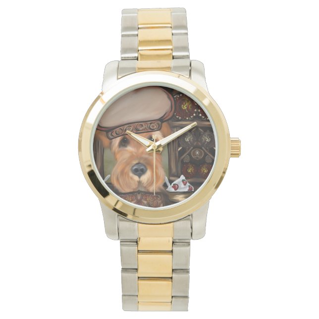 AIREDALE TERRIER WATCH (Front)