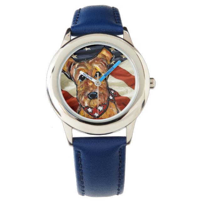 AIREDALE TERRIER WATCH (Front)