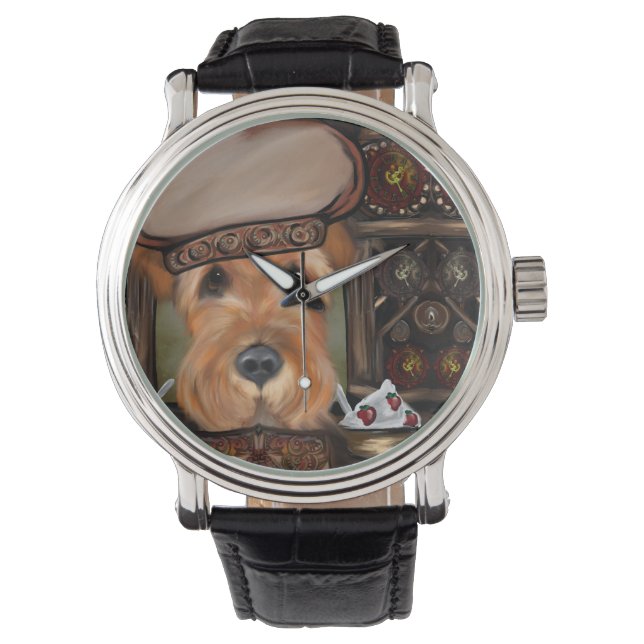 AIREDALE TERRIER WATCH (Front)