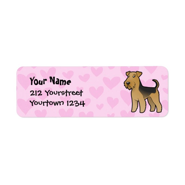 Airedale Terrier / Welsh Terrier Love (Front)