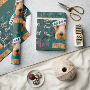 Airedale Terrier  Wrapping Paper