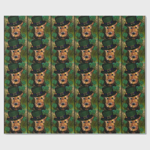 AIREDALE TERRIER   WRAPPING PAPER