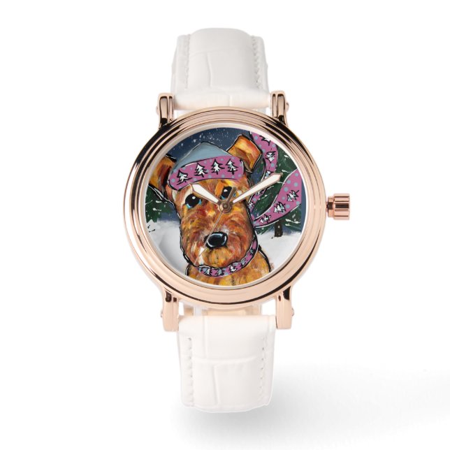 Airedale Terriers Watch (Front)