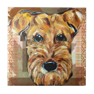 AIREDALE THANKSGIVING TILE