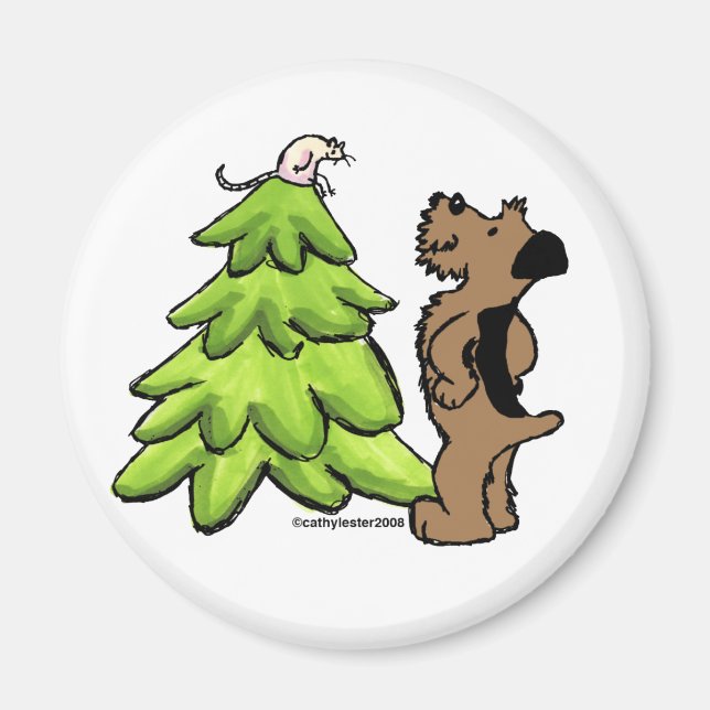 AiredaleChristmas Magnet (Front)