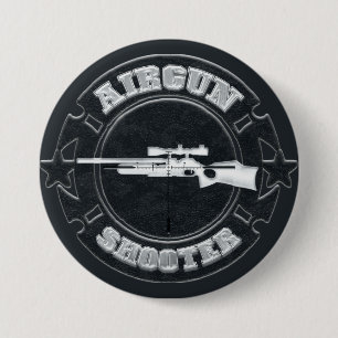 Airgun shooter 3 inch round button