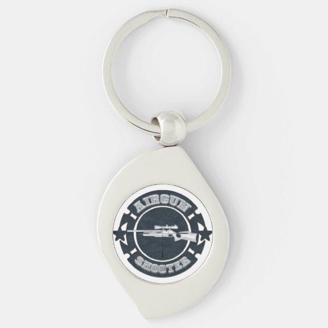 Airgun shooter   keychain (Front)