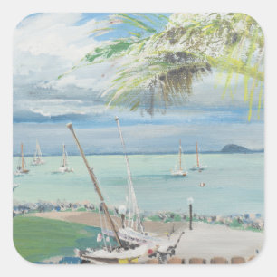 Airlie Beach Australia. 1998 Square Sticker