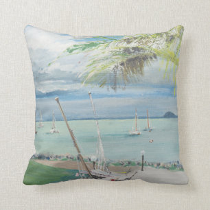 Airlie Beach Australia. 1998 Throw Pillow