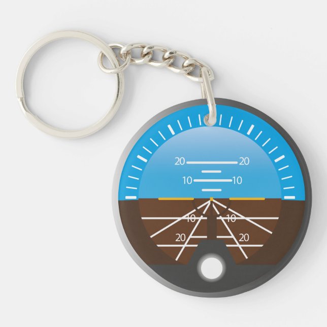 Airline Aeroplane Pilot Graduation Congratulations Keychain (Front)