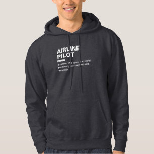 Airline Pilot Definition – Aviation Crew Hoodie
