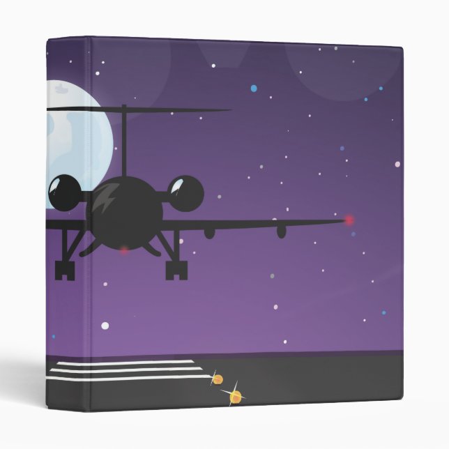 airline takeoff binder (Front/Spine)