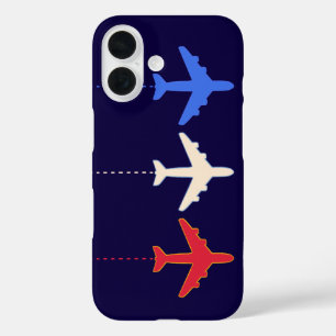 airlines airplanes iPhone 16 case