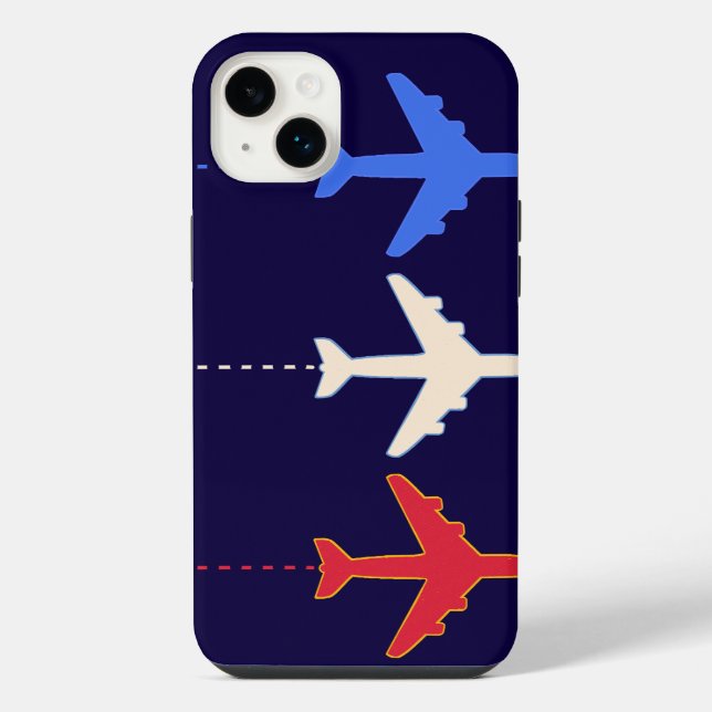airlines airplanes iPhone case (Back)