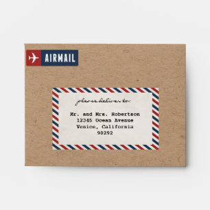 Airmail Envelope Kraft Paper A2