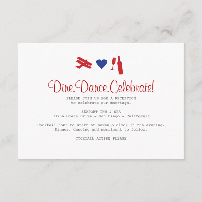 Airmail Reception Card (Front)