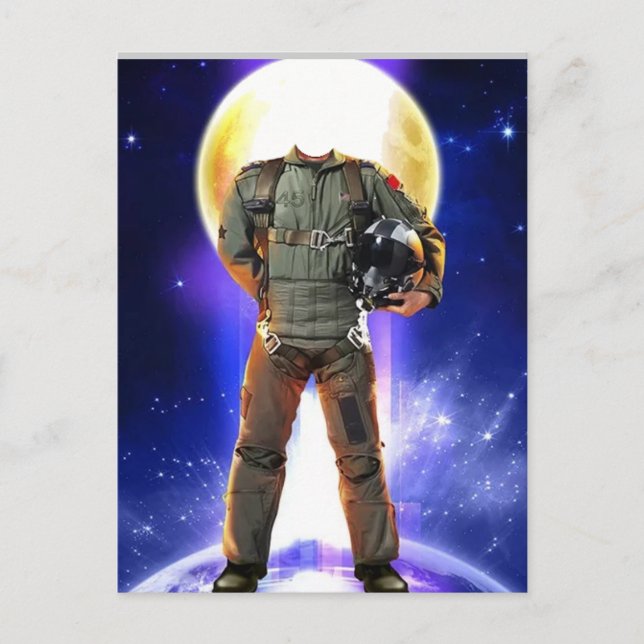 Airman Style Poster Card (Front)