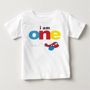 Airplane 1st Birthday T-shirt Toddler Baby Kid