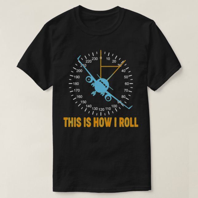 Airplane 6 T-Shirt (Design Front)