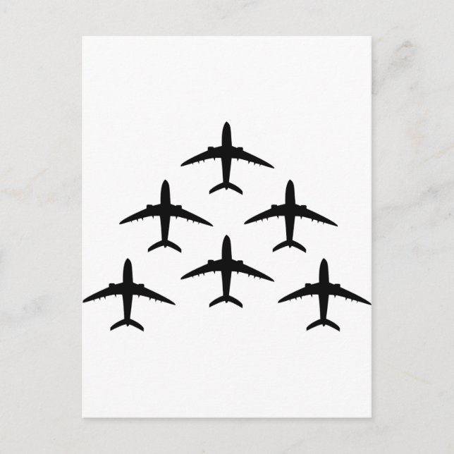 airplane armada postcard (Front)