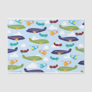 Airplane Aviation Theme Tissue Paper