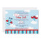 Airplane Aviator Baby Boy Baby Shower Invitations
