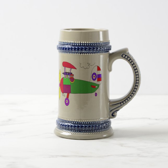 airplane  beer stein (Right)