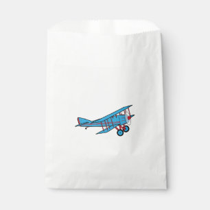 Airplane Biplane Favour Bag