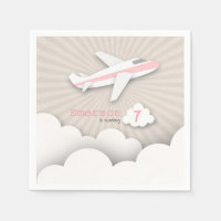 Airplane Birthday Party - Pink