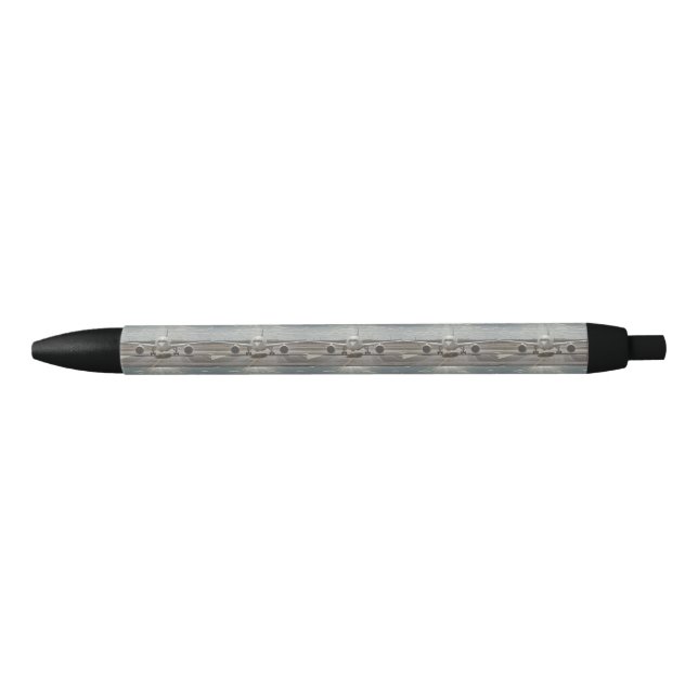 Airplane  black ink pen (Front)