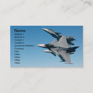 Airplane Business card