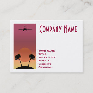 Airplane Business Card
