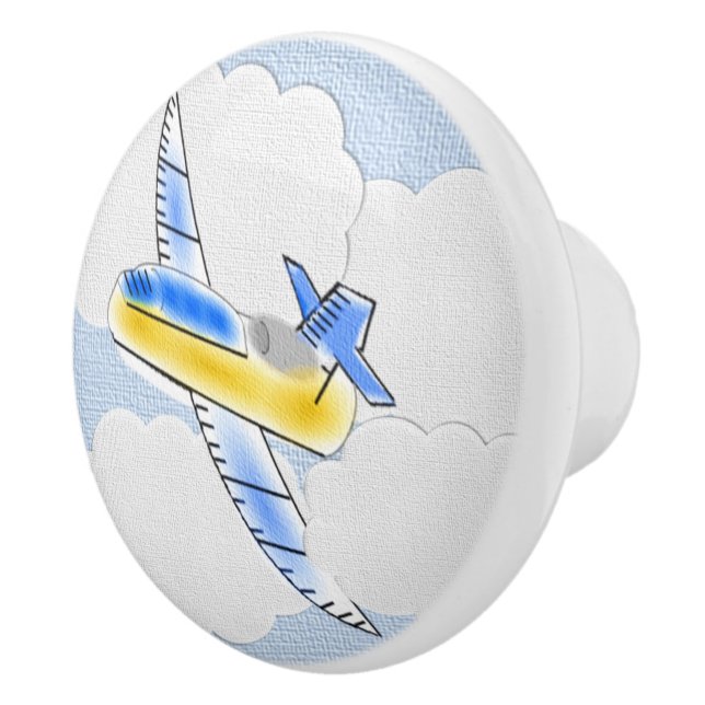 Airplane Ceramic Knob (Right)
