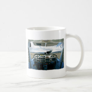 Airplane Cockpit Coffee Mug