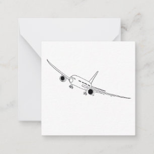 Airplane Design Card